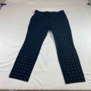 Gap Slacks Womens Navy Skinny Ankle Midrise Pants Stretch Trousers